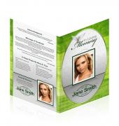 Letter Single Fold Programes Simple Theme #0069