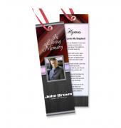 Memorial Bookmarks Business #0007