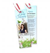 Memorial Bookmarks Floral #0007