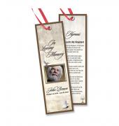 Memorial Bookmarks Religious Christian #0004