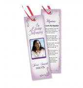 Memorial Bookmarks Simple Theme #0005