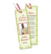 Memorial Bookmarks Simple Theme #0007