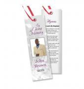 Memorial Bookmarks Simple Theme #0008