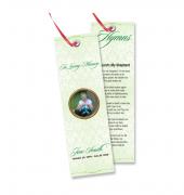 Memorial Bookmarks Simple Theme #0013