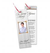 Memorial Bookmarks Simple Theme #0016