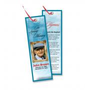Memorial Bookmarks Simple Theme #0019