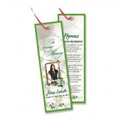 Memorial Bookmarks Simple Theme #0023