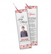 Memorial Bookmarks Simple Theme #0024