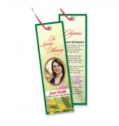 Memorial Bookmarks Simple Theme #0025