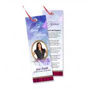 Memorial Bookmarks Simple Theme #0026