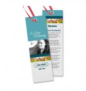 Memorial Bookmarks Simple Theme #0034
