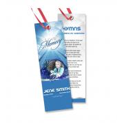 Memorial Bookmarks Simple Theme #0039