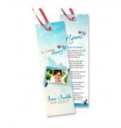 Memorial Bookmarks Simple Theme #0040