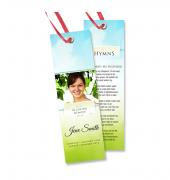Memorial Bookmarks Simple Theme #0041