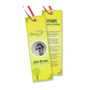 Memorial Bookmarks Simple Theme #0043