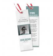 Memorial Bookmarks Simple Theme #0044