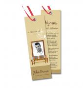 Memorial Bookmarks Simple Theme #0048