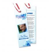 Memorial Bookmarks Simple Theme #0059