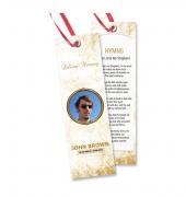 Memorial Bookmarks Simple Theme #0061