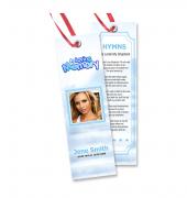 Memorial Bookmarks Simple Theme #0063