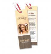 Memorial Bookmarks Simple Theme #0067