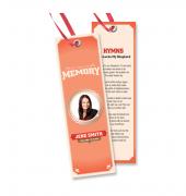 Memorial Bookmarks Simple Theme #0071