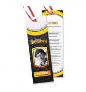 Memorial Bookmarks Simple Theme #0081