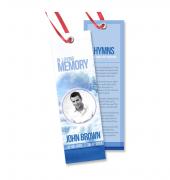 Memorial Bookmarks Simple Theme #0083