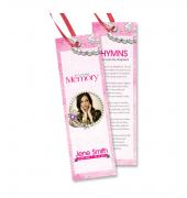 Memorial Bookmarks Simple Theme #0087