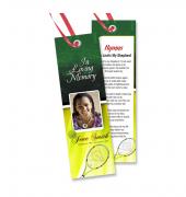 Memorial Bookmarks Sports Tennis #0004