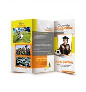 Graduation Memory Book Trifold - Template 09