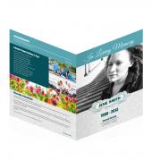 Large Tabloid Booklets Simple Theme #0034