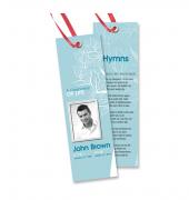 Memorial Bookmarks Simple Theme #0042